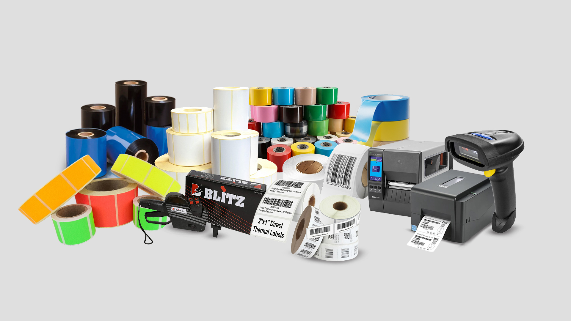 Plain Labels and Thermal Ribbons UAE manufacturer Accurate Labels