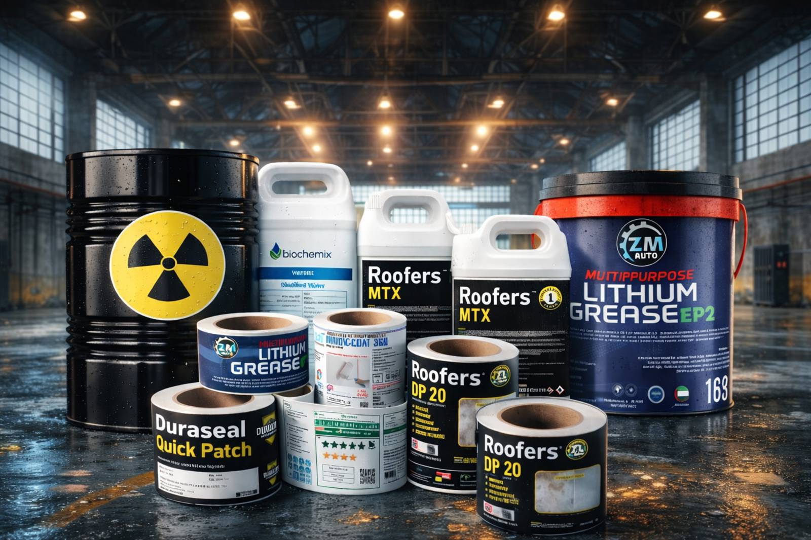Industrial and Chemical Labels UAE manufacturer Accurate Labels
