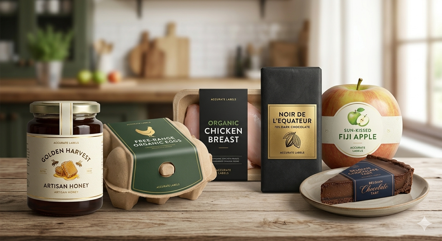 Premium Honey Labels
